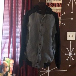 Black and gray jacket